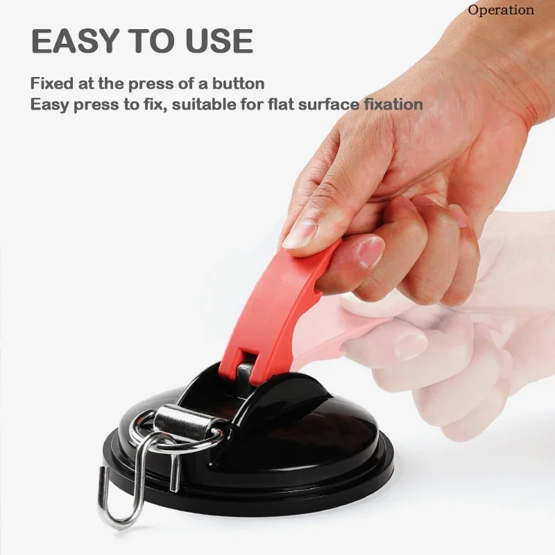 Vacuum suction cup anchor with fixing hook is suitable for heavy duty cars for car bathroom with suction cup hook