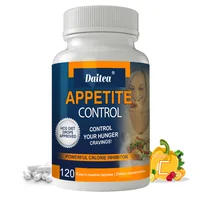Appetite Control Supplement - Organic Vitamin C, Metabolism Booster, Weight Management, Burn Fat for Men and Women, 120 Capsules