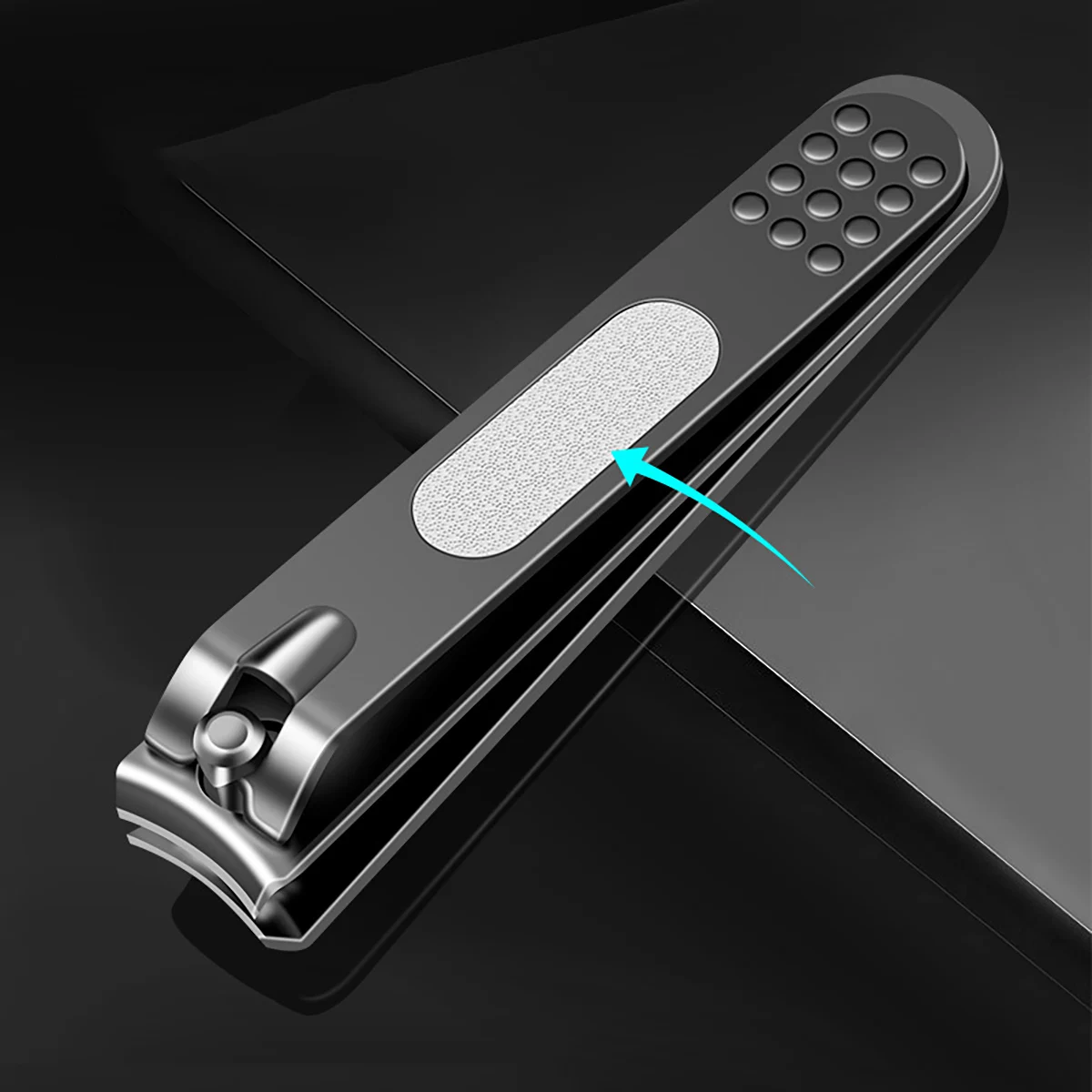 Nail Clipper Nail Clippers 3pcs Stainless Steel Black Nail Clippers Multi-style Nail Cutters For Manicure Professional Reusable Fingernail Trimming Tools