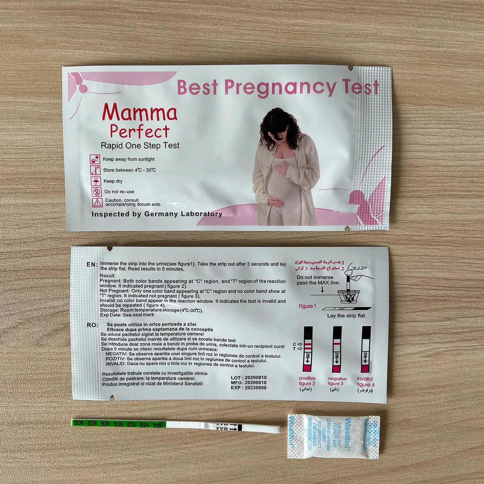 10pcs Quick Pregnancy Test Stick Female LH Urinal Measure Ovulation Early Pregnancy Response Over 99% Accuracy Self-test Strips