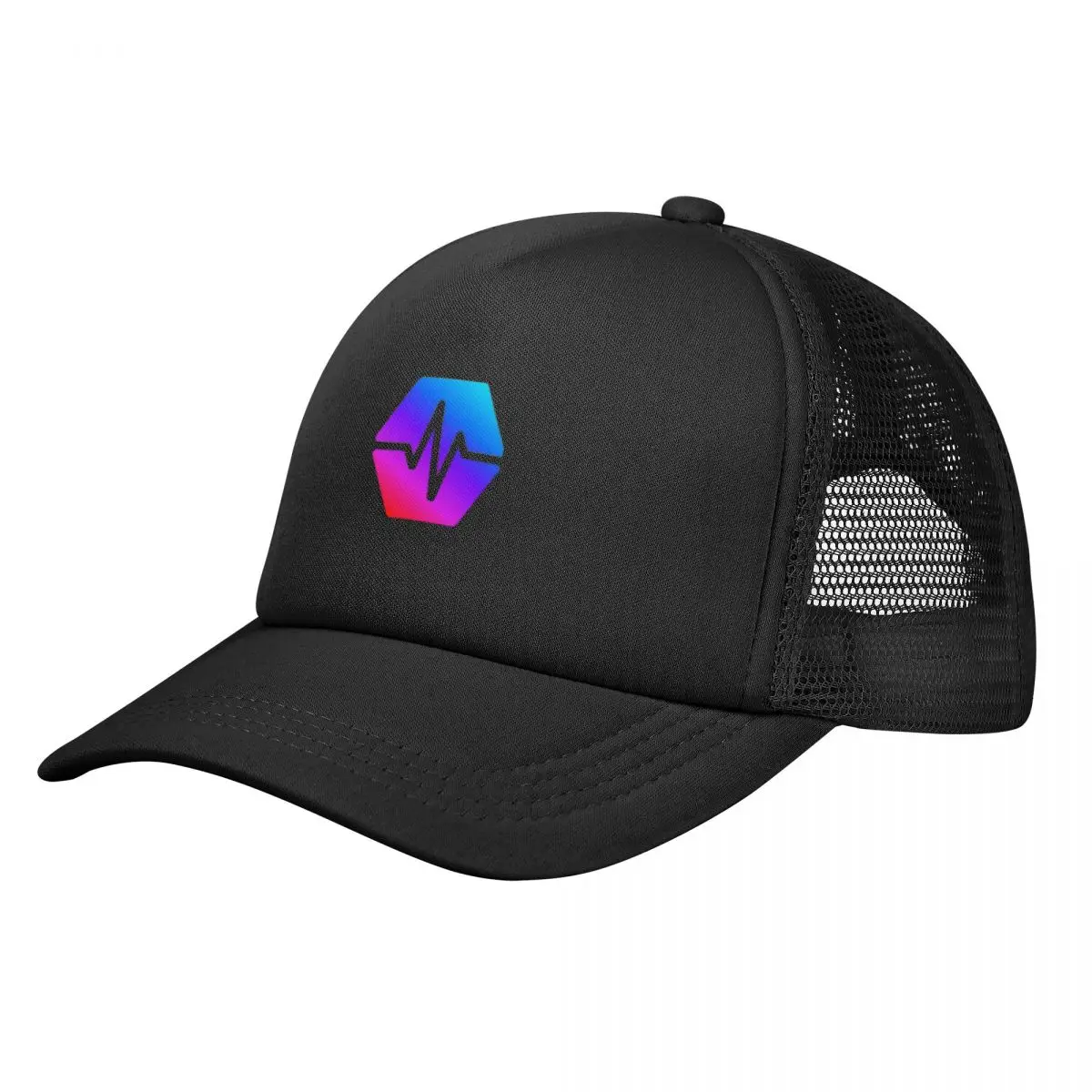 

Awesome Hexagonal Cubes Hex Crypto Logo Design Baseball Cap Hat Man Luxury Ball Cap Golf Wear Luxury Brand Men Golf Wear Women's