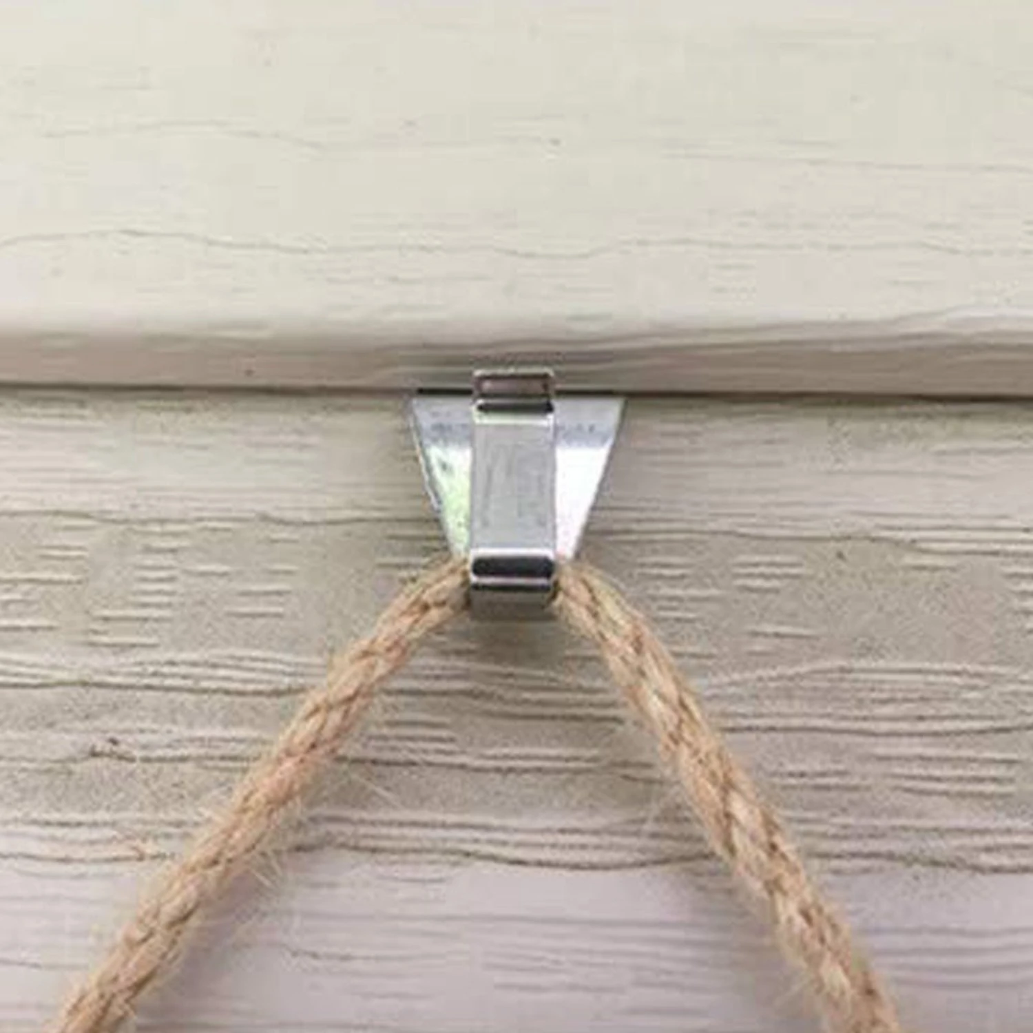 Stainless Steel Hidden Hooks for Home Decor-Punch Free Wallboard Hooks & Vinyl Siding Clips