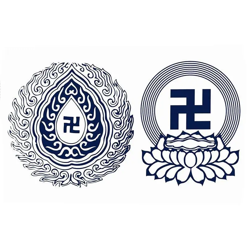 Buddhist Swastika Tattoo
