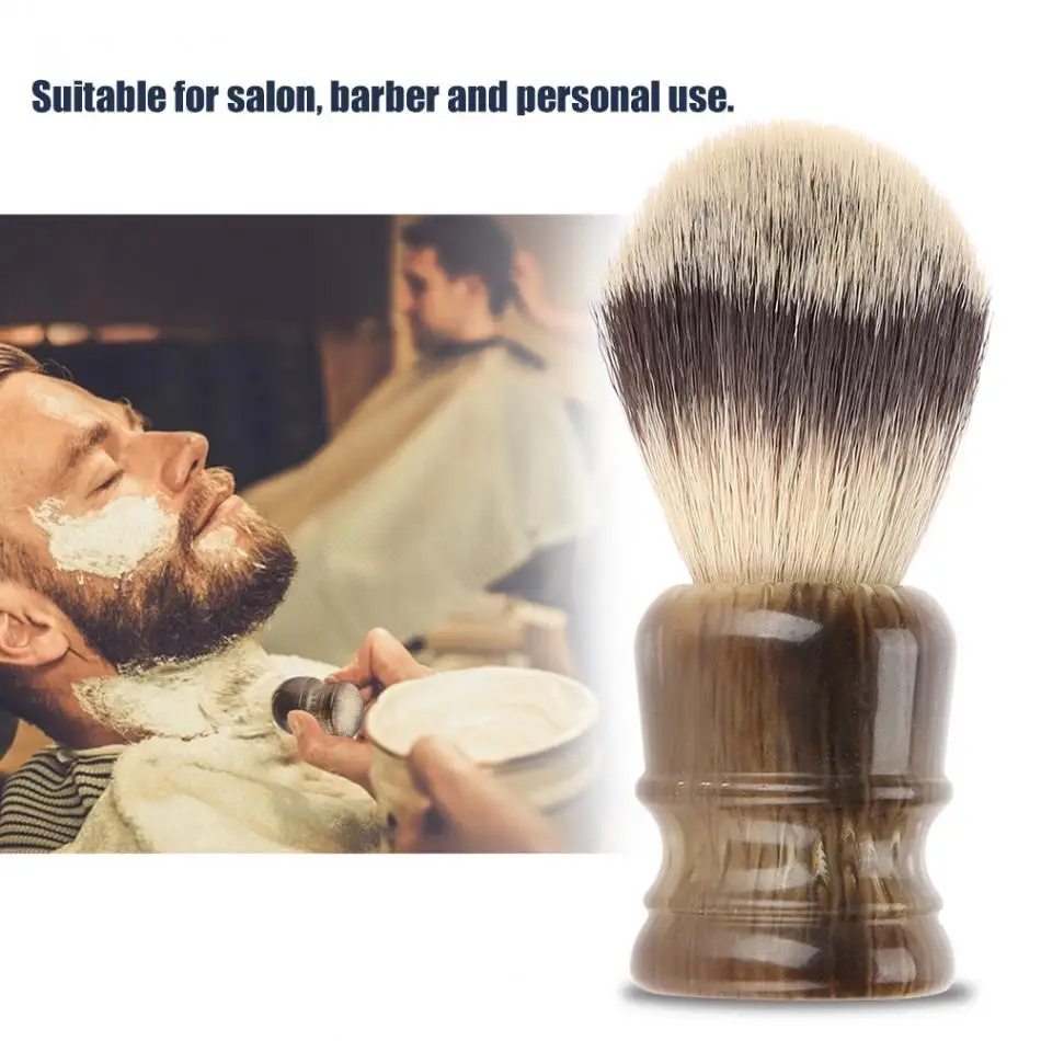 

Man Hair Travel Shaving Brush Mens Shavers Brushes Men's Foam Brush Facial Scrub Brush