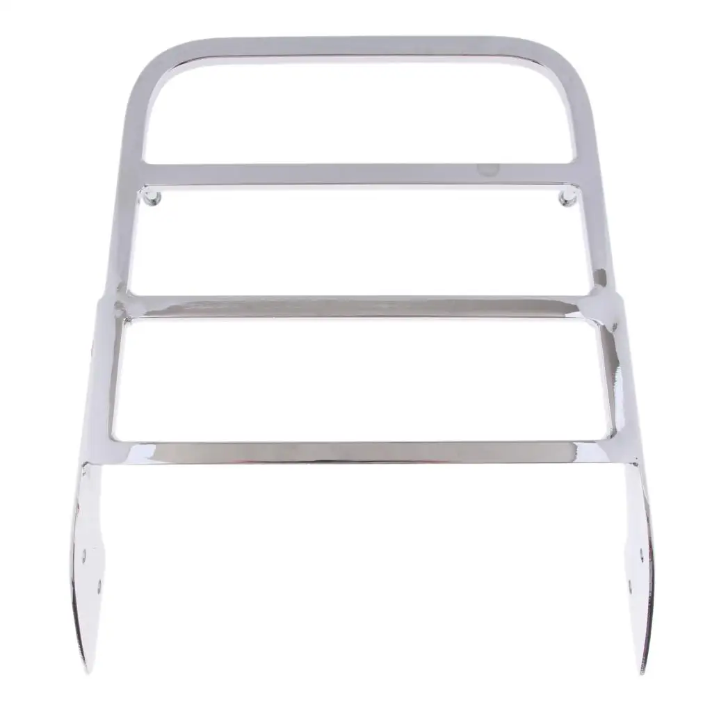 Rack Luggage Carrier Rear Tail Holder CNC Shadow VT750 C2 1997-2003 Motorcycle (Chrome)