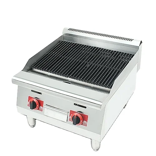 

Stainless Steel Gas Griddle Pancake Stove desktop Hotel restaurant Catering Kitchen school service Thicken Stainless Steel Plate