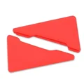 2pcs red