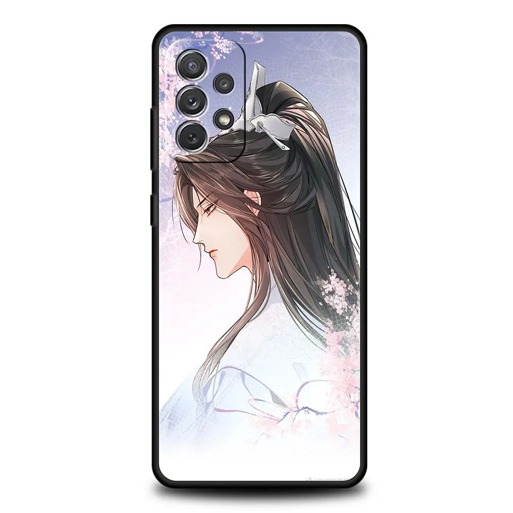 Versatile Protective Phone Case Featuring Erha and His White Cat Master Design