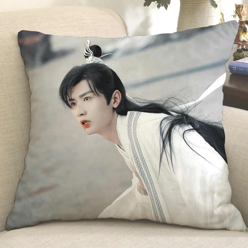 

Chinese Drama Lian Hua Lou Surrounding Around Li Xiang Yi Cheng Yi Official 35x35cm Decorative Pillows Cover Cusion Covers