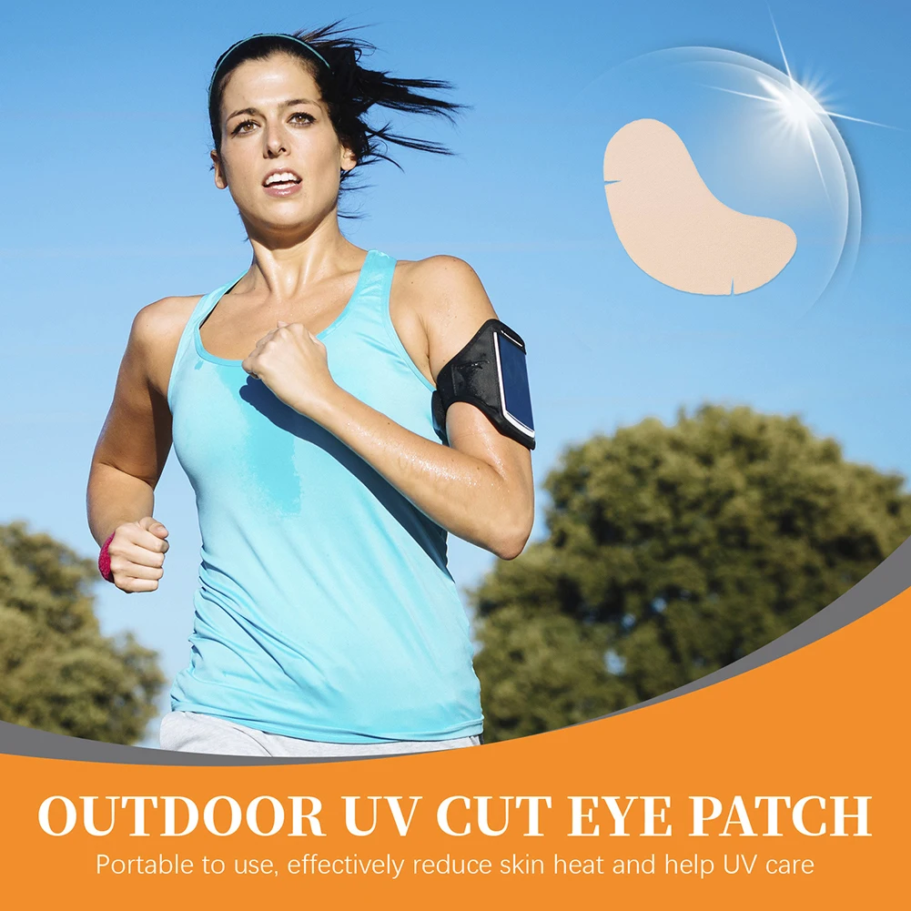 Sun Protection Eye Patch Reduce Freckles UV Eye Sticker Natural Outdoor UV Patch Anti-aging Patches for Facial Sunscreen