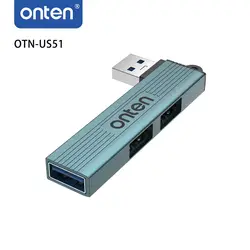 Enhanced Tri - Port USB and Type - C Hub with High - Speed Connectivity (USB to 3 PORT USB)