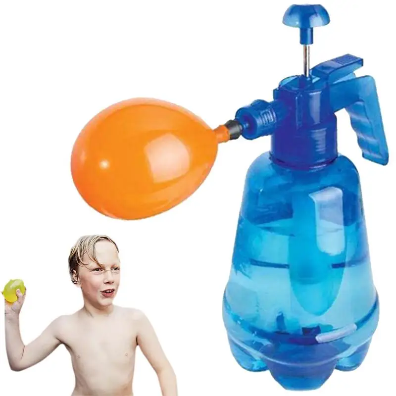 

Water Balloon Filler Inflator And 500 Funny Water Balloons For Kids Outdoor Water Fun Easy-to-Use Balloon Pumping Station Comes