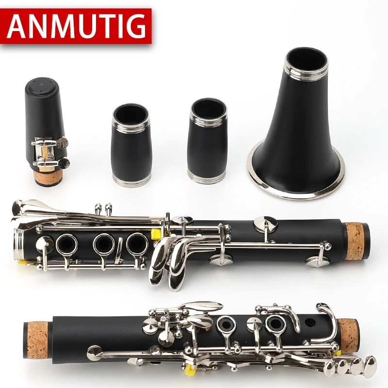 クラリネットセット クラリネット 黒檀 ケース付き シルバーメッキキー