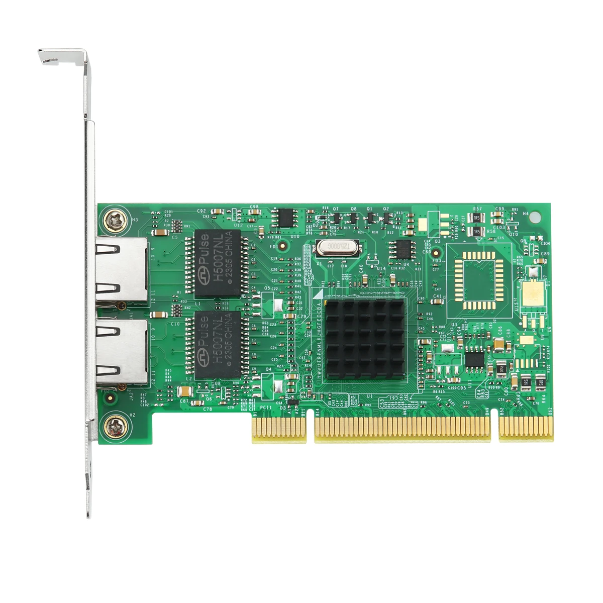 인텔 82546-T2 듀얼 포트 PCI-X/ PCI 기가비트 이더넷 네트워크 카드 10/100/1000Mbps LAN 어댑터 컨트롤러 유선 NIC 서버 PC
