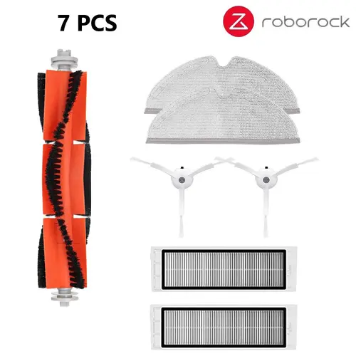 For Xiaomi 1 1S Roborock S5 S6 MAX S6 Pure Accessories Vacuum Cleaner Parts Washable Mop Cloth HEPA Filter Main Brush Side Brush - Image 10
