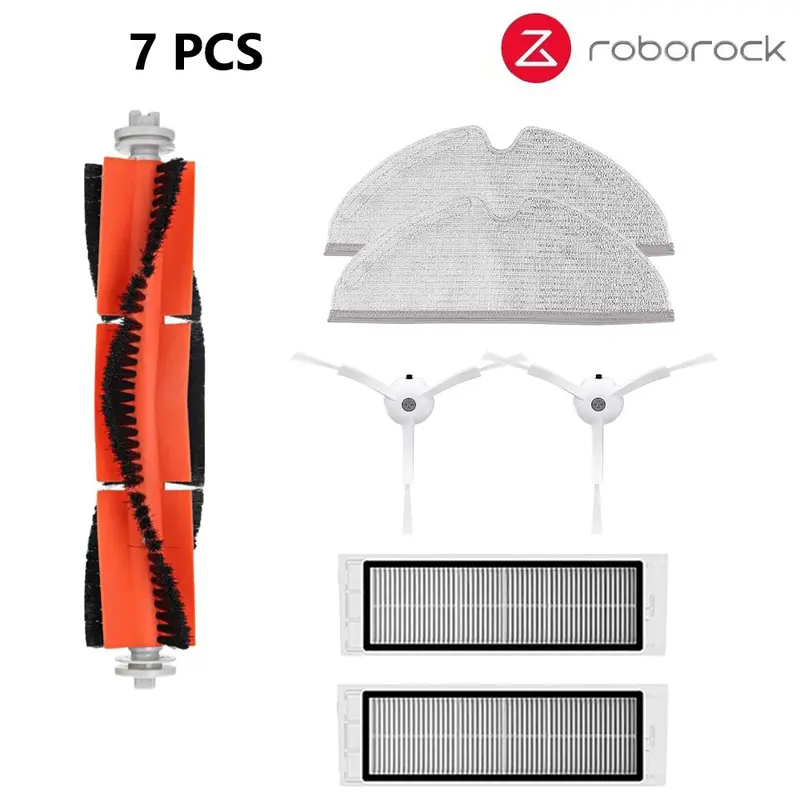 For Xiaomi 1 1S Roborock S5 S6 MAX S6 Pure Accessories Vacuum Cleaner Parts Washable Mop Cloth HEPA Filter Main Brush Side Brush - Image 10