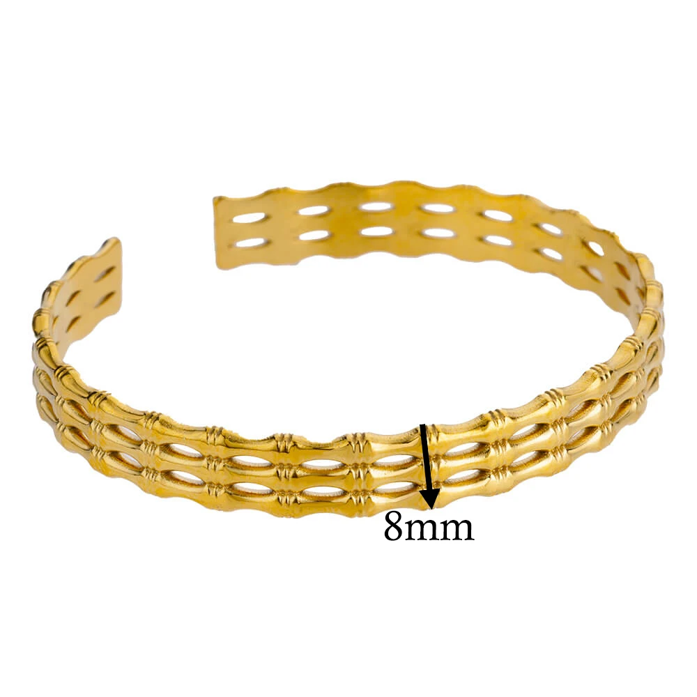 Stainless Steel Adjustable Bracelets for Women
