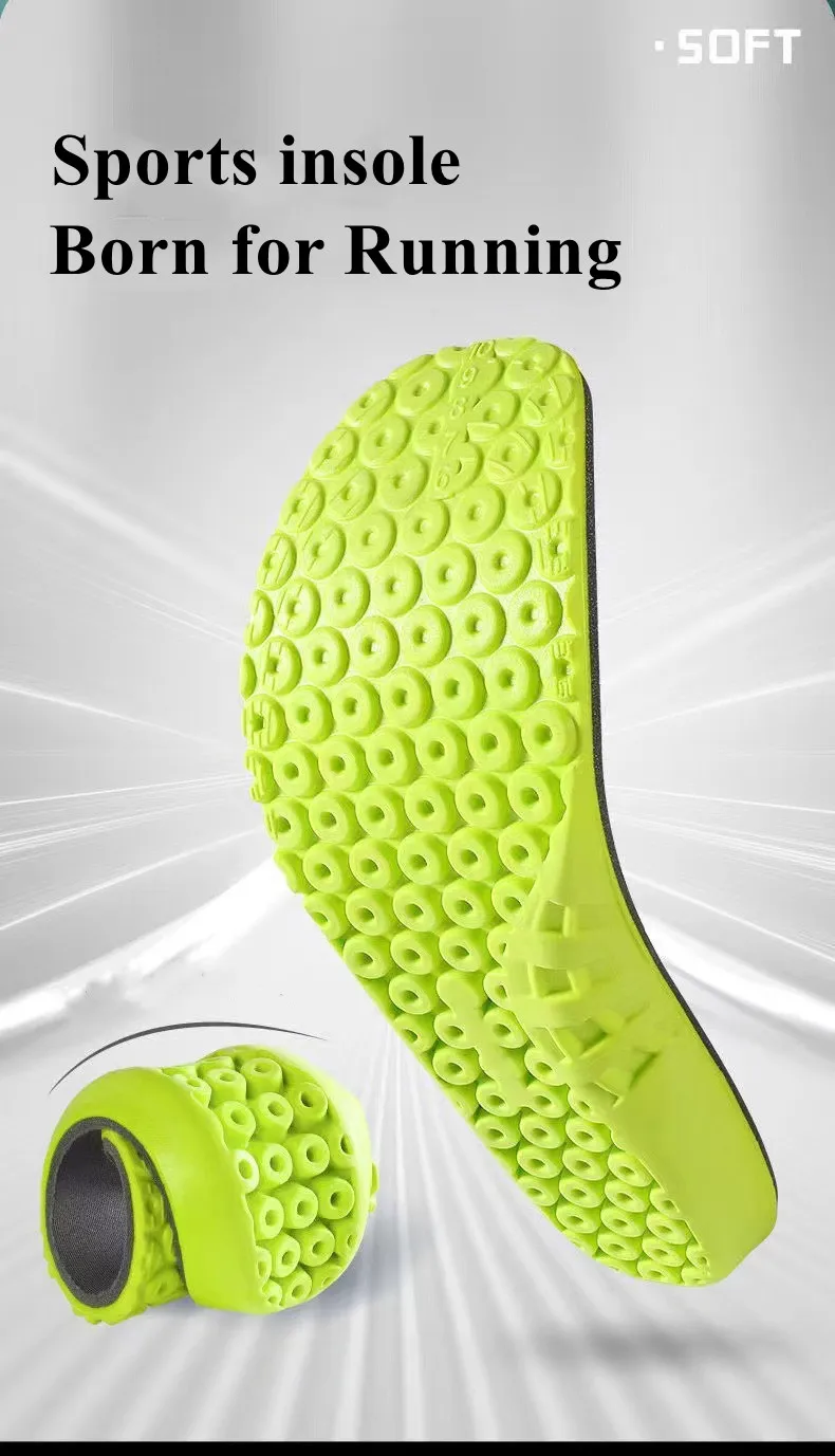 Sports Insole Non-slip Soft Breathable Sweat-wicking Deodorant Shoe Inserts Anti-slip Template for Men Women Insoles 1_voghion.com