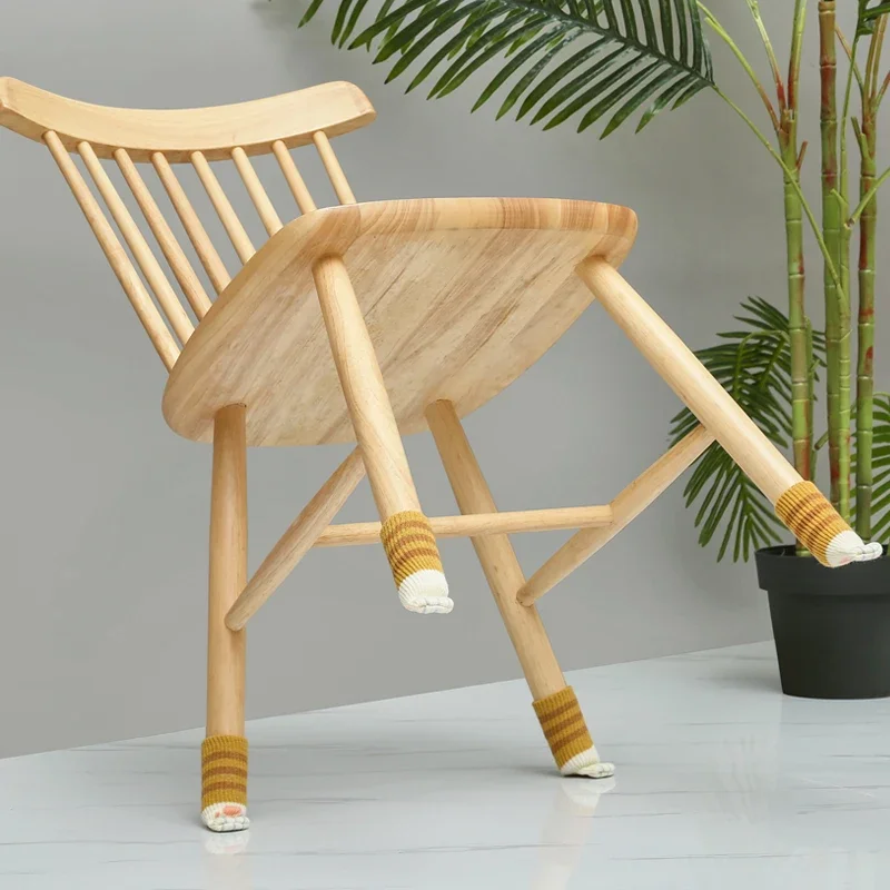 Enhanced Protective Double-Layer Chair and Table Leg Covers - Silent, Wear-Resistant Pads