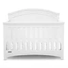 4-in-1 Convertible Baby Crib N More - Greenguard Gold Certified, Bianca White 1