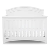 4-in-1 Convertible Baby Crib N More - Greenguard Gold Certified, Bianca White 1
