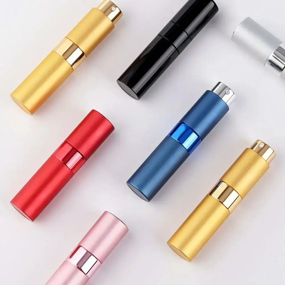 Perfume Bottle Perfume Dispenser Bottle Rotating Retractable Water Milk Portable Dispensing Spray Bottle Travel Combination Empty