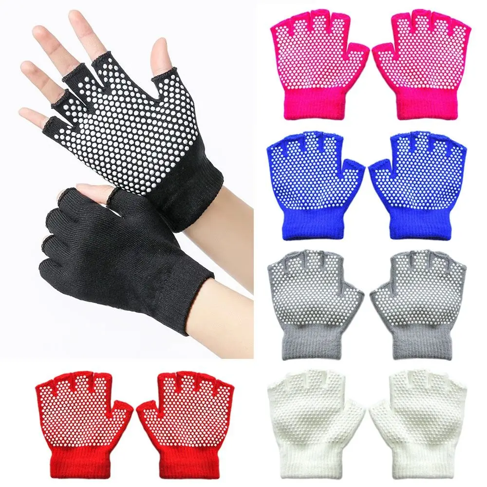 Kids Winter Knitted Gloves Elastic Warm Mittens