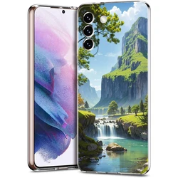 Clear Soft Silicone Landscape Art Phone Case Cover - Samsung S10e (B7)