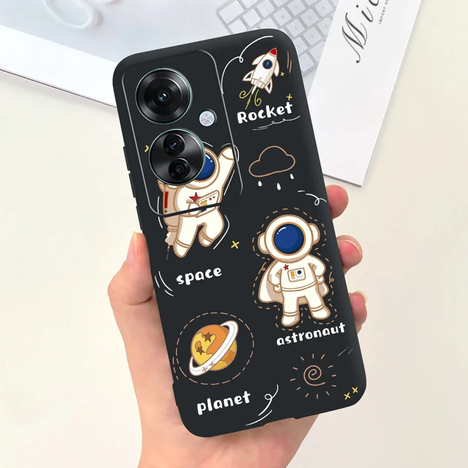 Astronaut Bumper Soft Silicone Slim Back Cover