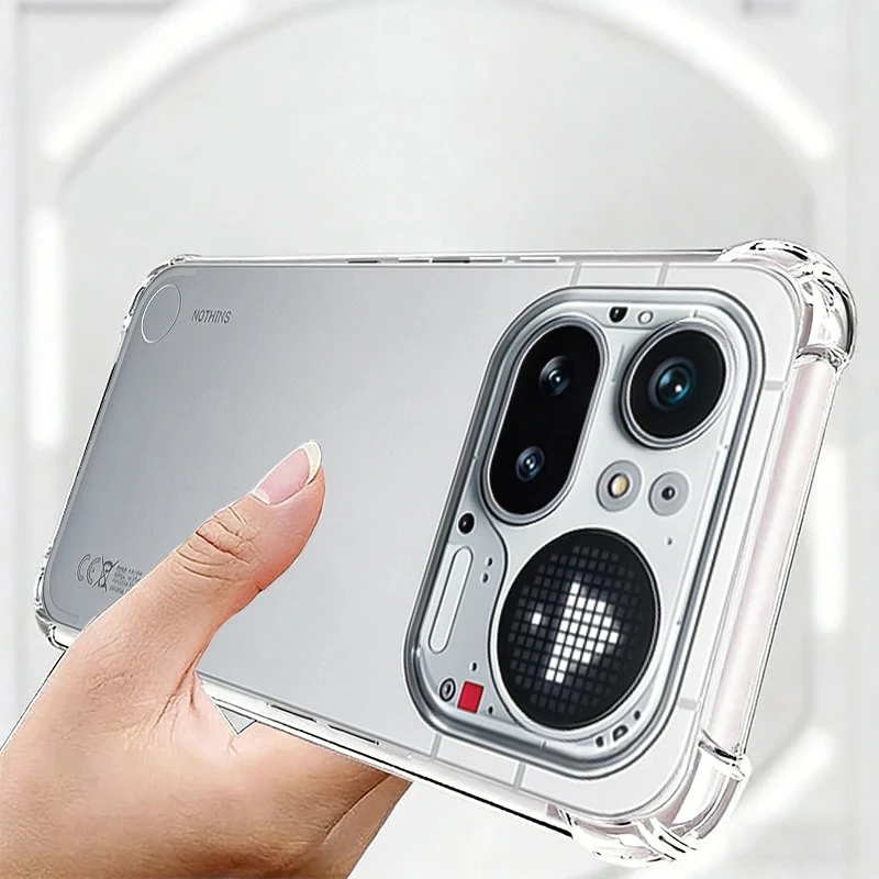 Air Cushion Shockproof Silicone TPU Back Cover