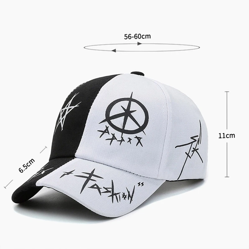 Graffiti Hip Hop Baseball Cap Street Fashion Sport kappen Skateboard coole Männer Frauen Snapback Hut Baumwolle Trucker Hüte Visiere