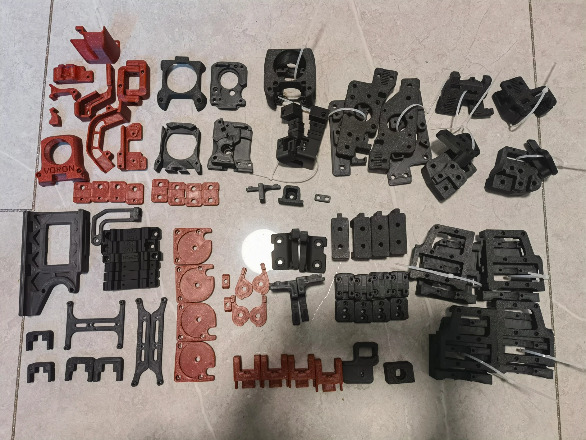 

Voron 2.4 R2 E-sun Filament ABS+ Printing Functional Parts Kit Frame Plastic Parts for DIY Voron 2.4 3D Printer