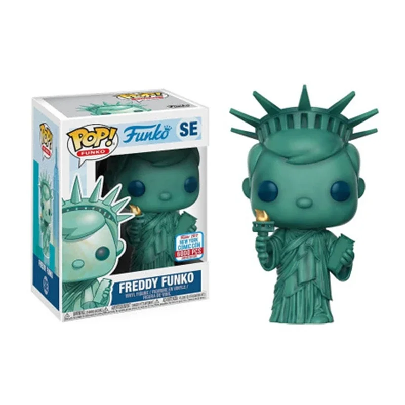 Funko Pop Freddy Statua Della Libertà Se Action Figure Modello Anime Collezione Pvc Giocattoli Per Regali Per Bambini