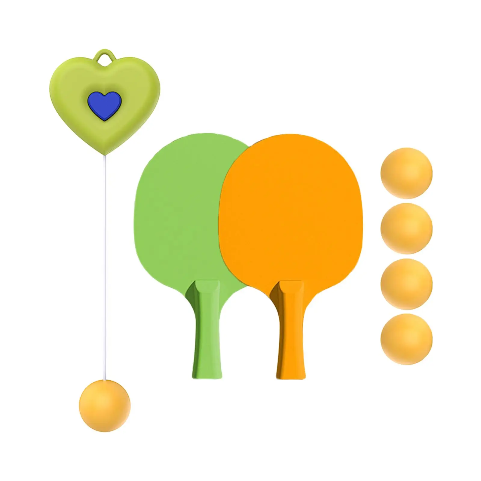 Table Tennis Trainer Portable with Racket Ball Parent Child Interaction Toy for Table Tennis Trainer Portable with Racket Ball Parent Child Interaction Toy for