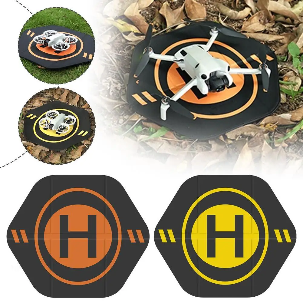 for dji NEO/Mini 4 Pro Drone Leather Landing Pad Waterproof Wear-resistant Washable Foldable Small Drone 35cm Landing Pad