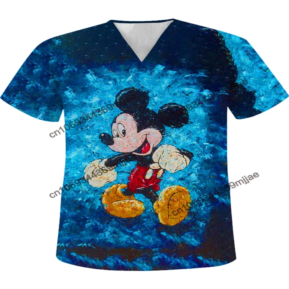 

Одежда Disney Y2k, женские топы для женщин, футболка для медсестры 2023, женская одежда с карманами, летний топ Zevity, женские футболки, корсет, футболки