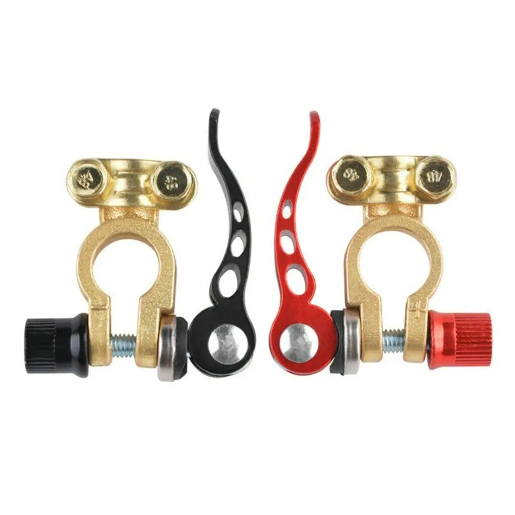 1 Paio Di Connettori Per Cavi Auto A Sgancio Rapido Batteria Per Auto Bornes Main Cable Post Morsetto Terminale Connessione A Vite Per Camion Auto