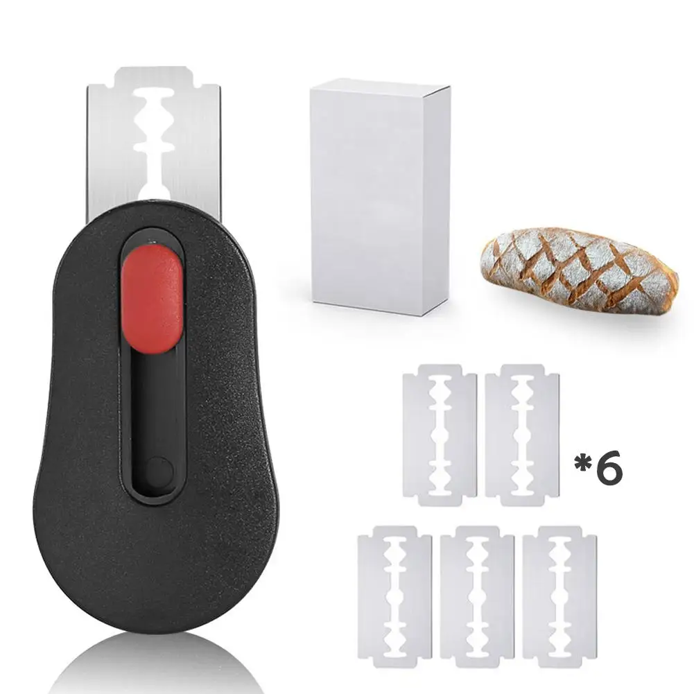 قطاعة خبز يدوية، قابلة لضبط السماكة، شفرة من الفول...