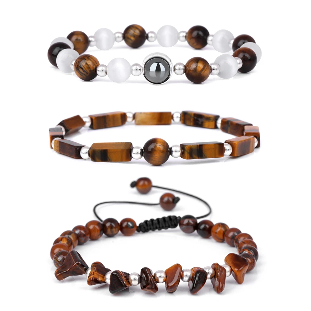 Amethyst Body-Purifying Healing Bracelets Set - Natural Stone Slimming Jewelry