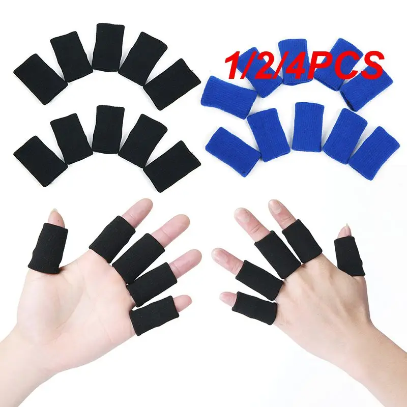 

1/2/4PCS Arthritis Sport Aid Reusable Anti-scratch Support Stretchy Adjustable Finger Protector Fishing Stripping Guards