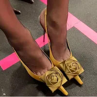 2026 Women Sexy Pointed Toe High Heeled Shoes For Woman's Thin Heels Slip-On Summer Pumps Luxury Lady Black Wedding Party Sandal - Image 5