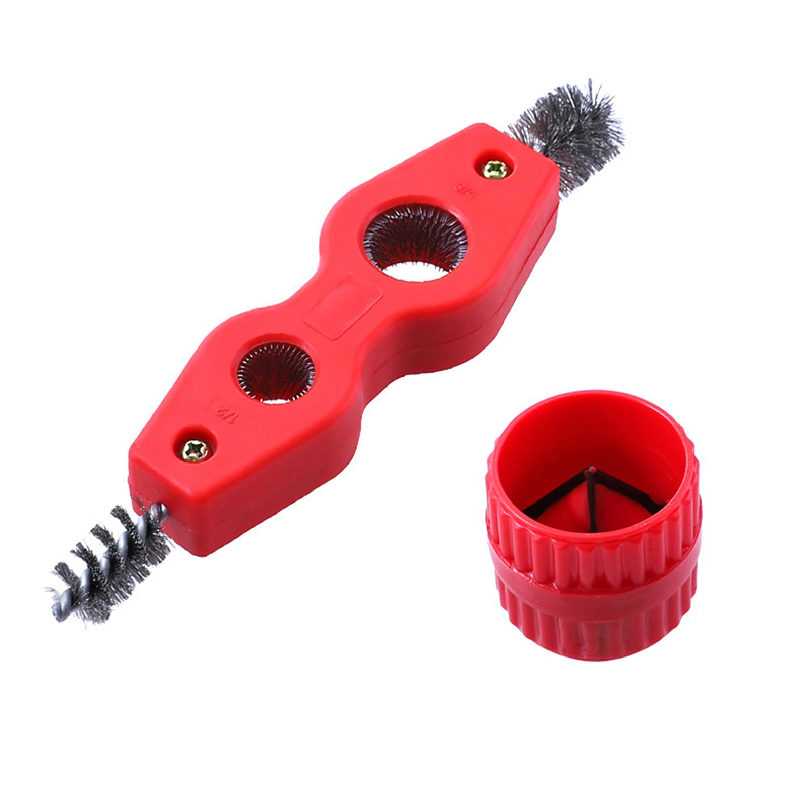 4in1 Copper Pipe Cleaner And Reamer Set Polishing Tubing Chamfer Tool Tube Inner / Outside