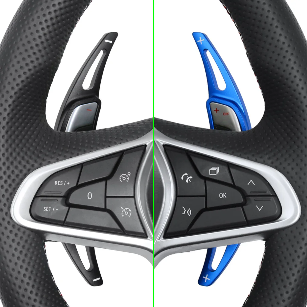 LOPBVXCY Palettes De Changement De Vitesse Pour Renault Clio