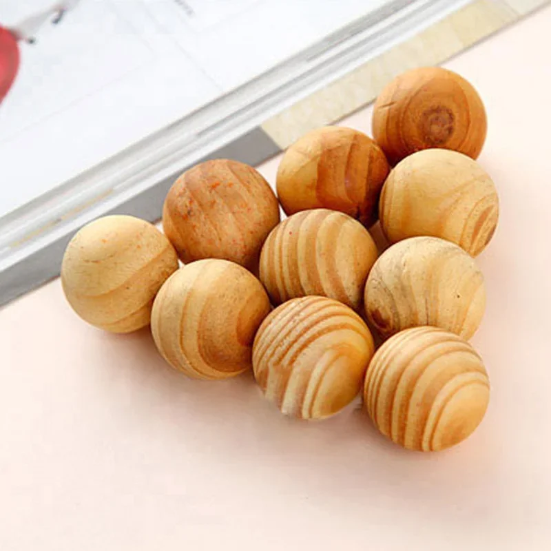 Pack of 10 Natural Camphor Wood Balls for Wardrobe Moth Repellent Anti-Mold Deodorizer Odor Absorber Camphor Tablets camphor balls,cedar wood balls