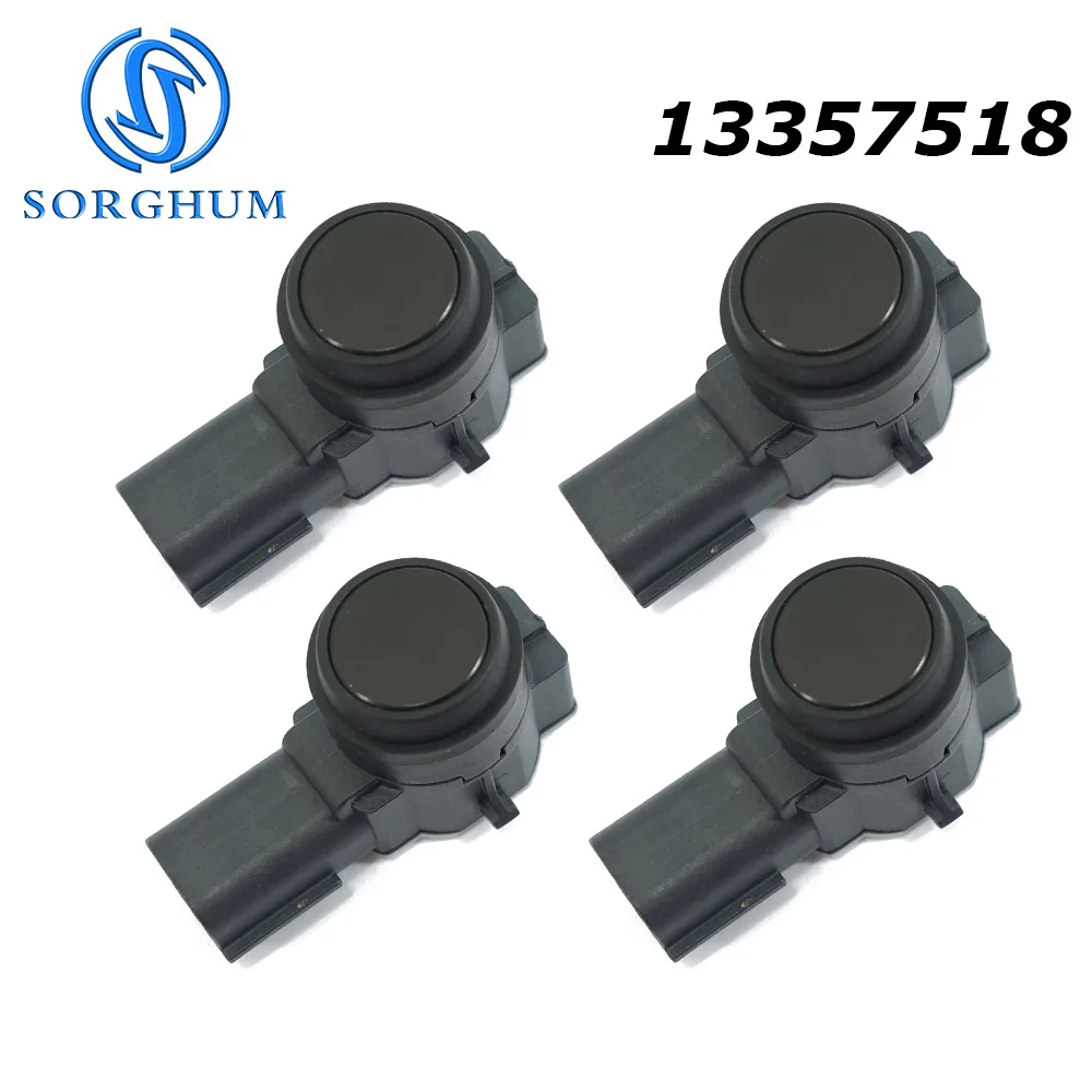 SORGHUM 13357518 PDC Parking Sensor Bumper Object Aid Backup For Opel Corsa E 2014- 22926078 22926080 0263000998 4pcs