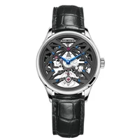 AGELOCER Original Schwarzwald Watch Women's Business Luxury Watch Skeleton Automatic Mechanical Watch Birthday Gift for Women 2
