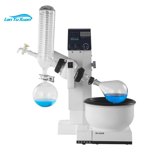 

Electric hoist manufacturers supply laboratory rotary steam distillation apparatus RE - 2000 meter rotary evaporator