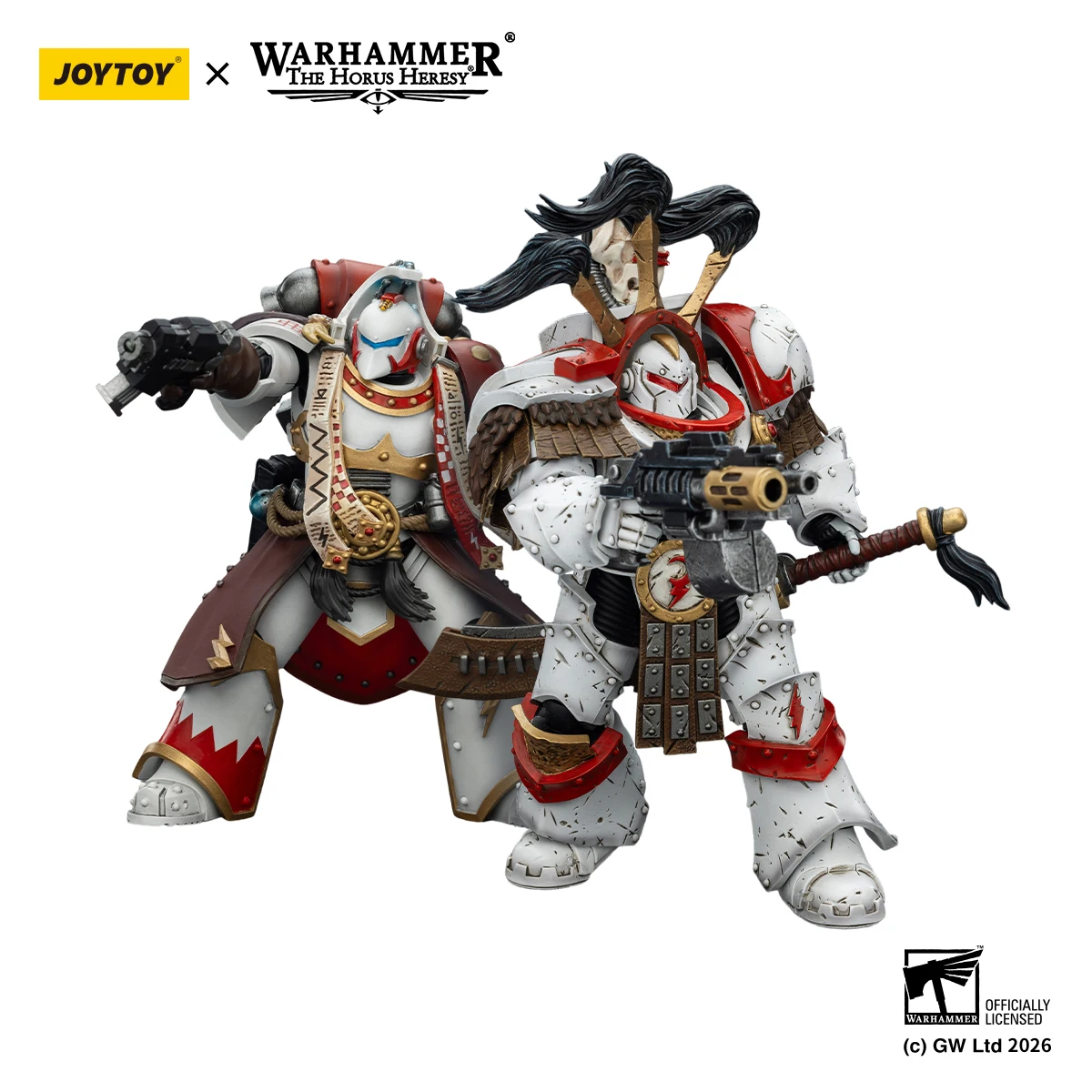 [Pre-order]JOYTOY Warhammer 40K 1/18 Action Figure White Scars ...