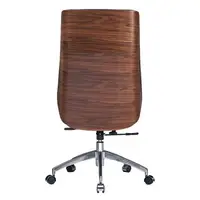 Genuine Leather Office Chair Armless 2
