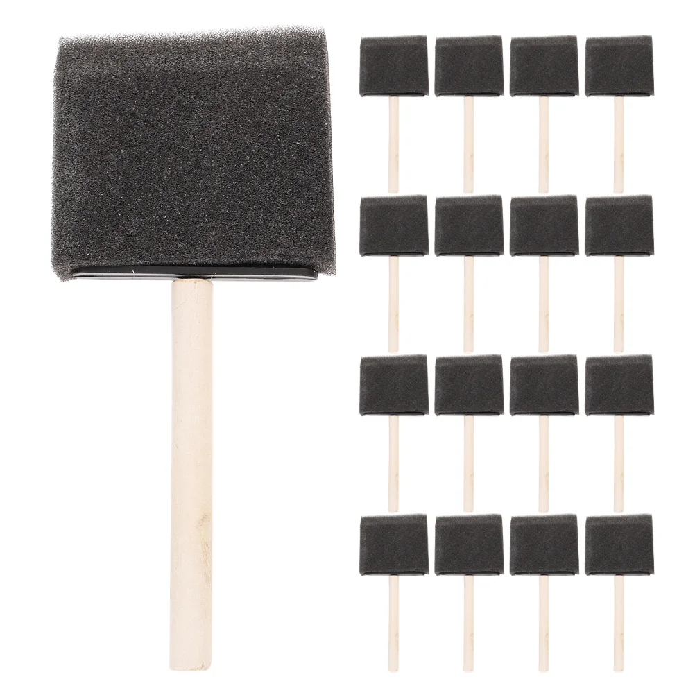 

24 Pcs Painting Sponge Brush Tool Sponges Graffiti Wood Drawing Stamps for Child Postage